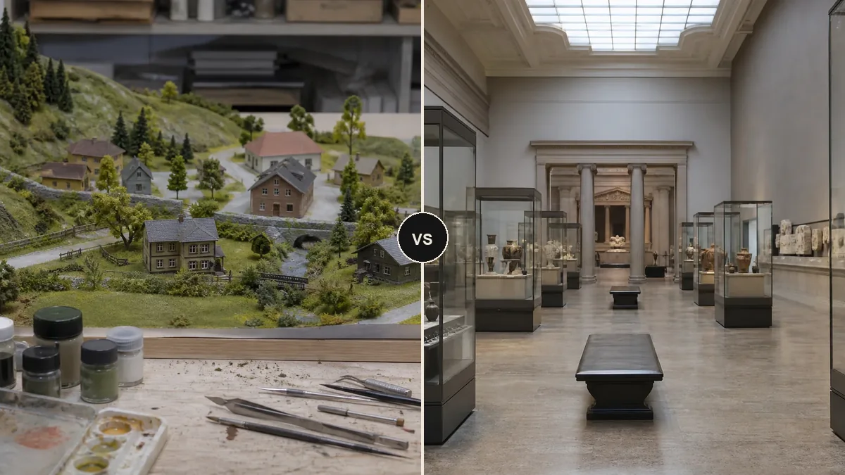 Versus a museum day