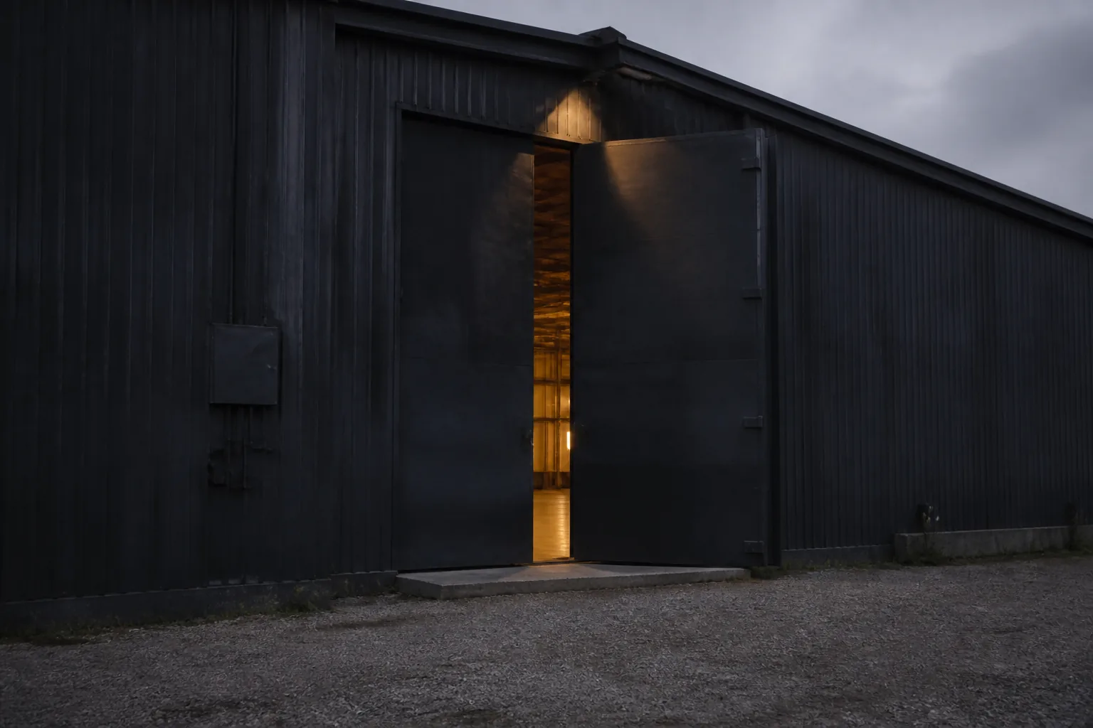 Loading door